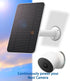 Solar Panel Compatible with Google Nest Cam Outdoor or Indoor(Battery)-2nd Generation,Includes Secure Wall Mount, IP65 Weatherproof,13.1ft Power C...