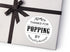 120 Ready to Pop Stickers - Baby Shower Favours, Thanks for Popping by, 1.6 Inch Diameter Round Design...