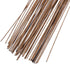 Floral Wire Stems, 18 Gauge Flower Stem Wire 16 inch Paper Wrapped Wire for Flower Arrangements DIY, Bouquent Stem Wrapping and Crafts (Brown)...