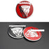 Pursuestar Gear Shift Knob Cover Center Control Switch Decal Trim Sticker fit for Jaguar XFL XE XEL XJ XJL F-PACE F-Type...