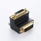 DVI-I Female to DVI-D Male Right Angle Adapter...