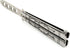 Practice Butterfly Knife, Stainless Steel Balisong Trainer Unsharpened Blade with Spring Latch, Smooth Action Butterfly Knife Trainer...