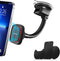 APPS2Car Magnetic Car Phone Holder Mount with 6 Strong Magnets, Windshield Dashboard Magnetic Suction Cup Phone Holder for Car, fit Most Smartphon...