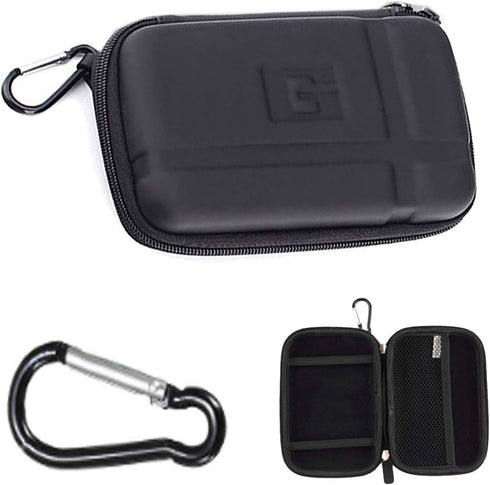 5" 5.2 inch Hard Carrying Case Waterproof Storage Bag GPS Pouch GPS Case Compatible with 5 inch Garmin Nuvi 52lm 55lm 2450 2460 2595lmt 2559LMT 25...