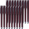 Black Gel Ink Rollerball Pens 1.0mm Gel Pens 2-in-1 stylus Pens 1.0mm Medium Point Pen for Office, Black gel ink(18 Pack-Dark red)......