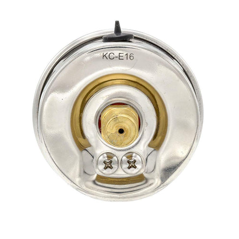 PIC Gauge AG-202L-254A 30"-0 hg Vacuum Pressure Gauge, 2 1/2" Dial, 1/4" Male NPT Connection, Center Back Mount, Single Scale, Glycerin Filled, St...