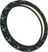Trendy Cactus Flower Steering Wheel Cover for Women Men Girls Car Accessories Decor Anti-Slip Neoprene Auto Steering Wheel Covers Protector Univer...