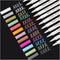 Sunshilor Metallic Markers Fine Point Metallic Marker Pens for Black Paper, Rock Painting, Easter Egg, Halloween Pumpkin, Card Making, Metal, Cera...