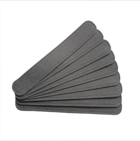 10Pcs Hat Sweat Pads Hat Sweat Liner Absorbent Sweat Pad Disposable Hat Sweat Pads Black Cap Pads for Baseball Tennis Hunting Golf Hat...