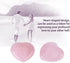 4pcs Healing Crystal Rose Quartz Carved Heart Shaped Shiny Stone Reiki Balancing Semi-Precious Decor Polished Adorn Decoration...