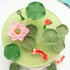 Lotus Leaf Fondant Mold Lotus Leaf Cake Decoration Silicone Molds For Cupcake Topper Chocolate Candy Gum Paste Polymer Clay...