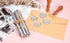 Yoption Wax Seal Kit, Snowflake Wax Seal Stamp, 10pcs Silver Glue Gun Sealing Wax Sticks and Wax Seal Pen, Great for Wedding Invitations, Christma...
