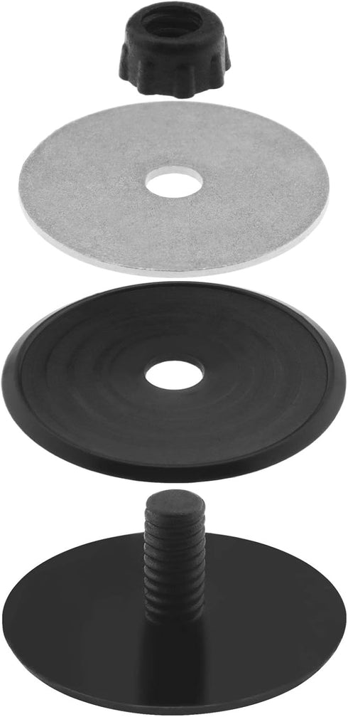 SING F LTD Rear Wiper Delete Kit,Rear Wiper Delete Kit Car Waterproof Block Off Plug Cap for Rear Tailgate Wiper Arm ABS Black 46mm...