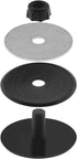 SING F LTD Rear Wiper Delete Kit,Rear Wiper Delete Kit Car Waterproof Block Off Plug Cap for Rear Tailgate Wiper Arm ABS Black 46mm...