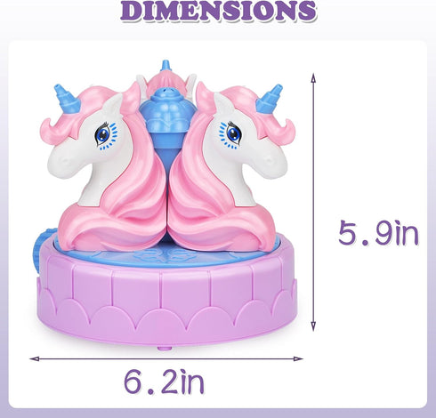 Sprinkler for Kids Outdoor Water Toys: Backyard Spinning Unicorn Toddler Sprinkler Toy - Summer Outside Toys Attaches to Garden Hose Splashing Fun...