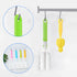 INVODA Cleaning Brush Set, 8PCS Portable Bottle & Nipple Brushes Sponge Material, Soft & Fluffy Texture, Comfortable Grip, Hanging Holes, BPA Free...