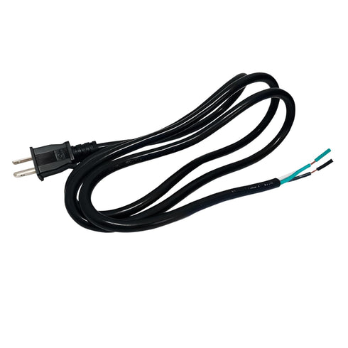OCS Parts NEMA 5-15 16-Gauge 3-Wire Appliance and Power Tool Cord | 6 Feet | Replacement SJTW Power Cord with Open End...