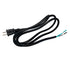 OCS Parts NEMA 5-15 16-Gauge 3-Wire Appliance and Power Tool Cord | 6 Feet | Replacement SJTW Power Cord with Open End...