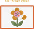 Applique Fusing Mat,14" x 18"Applique Pressing Sheet with See-Through Design for Arts Crafts Creation,Silicone Mat for Applique,Including Bonus Te...