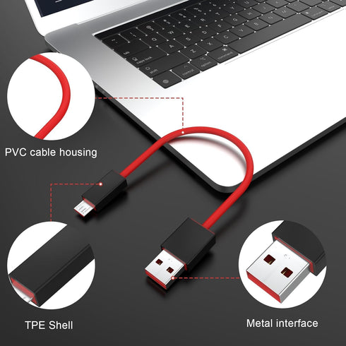 Alitutumao Replacement Charger Cable Power Supply Cord Compatible Wireless Beats by Dr.Dre Powerbeats 2 or 3 Solo Studio Headsets Earphones (Red)...