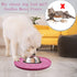 Silicone pet Food mat, Dog Food and Water mat, Raised Edge Rubber mat for Dog Bowls, Prevents Food and Water from staining Floors, Suitable for Sm...
