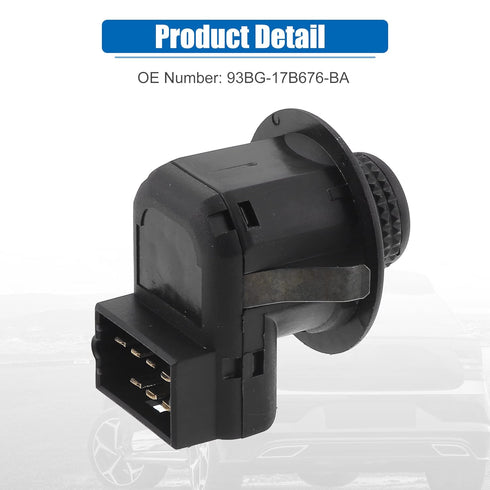 X AUTOHAUX Car Power Mirror Control Switch 93BG-17B676-BA Replacement for Ford Fiesta 1978-1980 for Ford Fiesta 1998-2001...