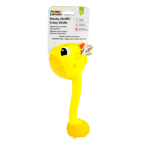 Lamaze Wacky Giraffe Sensory Baby Toy - Infant Educational Toys with Wacky Sound Effects for Fine Motor Skills - Includes 2 Sound Modes - Plush Ba...