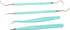 MUZOCT 4Pcs Vinyl Weeding Tool Kits, Stainless Steel Weeder,Hook,Pick,Tweezers Crafting Set Packed with Case...