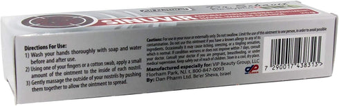 Eucalyptus+ SINUVIR - Herbal Nasal Ointment for Immune Defense. Natural Moisturizer Balm for Relief from Sore Dry Nose, Allergies, Cold Symptoms -...