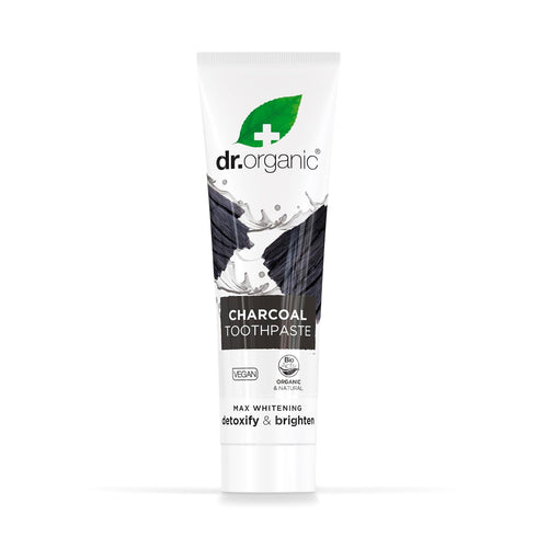 Dr Organic Extra Whitening Charcoal Toothpaste 100ml...