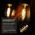 6 Pack ST19(ST58) LED Edison Bulb, Vintage LED Filament Bulb,Softy White 2700K, Antique Flexible Spiral LED Filament Light Bulb, Dimmable 600LM, 6...