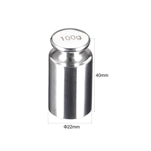 uxcell Gram Calibration Weight 100g M1 Precision Stainless Steel for Digital Balance Scales...