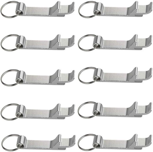 Anbers Keychain Bottle Opener, 10 Packs Mini Pocket Beer Opener...
