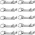 Anbers Keychain Bottle Opener, 10 Packs Mini Pocket Beer Opener...