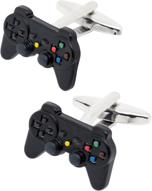 Video Game Controller Cufflinks for Men Classic Tuxedo Shirt Buttons Cuff Links For Business Wedding Daily Shirts In Gift Box...