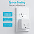 HBN Remote Control Outlet with 100FT RF Signal, Wireless On Off Switch Plug for Household Appliances, Battery Included, 15A/1875W(3 Outlets + 1 Re...