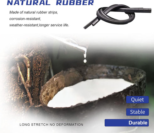 OEM QUALITY 26" + 16" Premium All-Seasons Durable Stable And Quiet Windshield Wiper Blades(Set of 2)...
