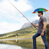 Umbrella Hat, 27" Diameter Rainbow Umbrella Hats, Hands Free Fishing Umbrella Cap Sunhat, Head Umbrella Hat for Kids, Men & Women, Headwear Umbrel...