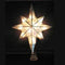 KSA Lighted Capiz Shell Star of Bethlehem Christmas Tree Topper - Clear Lights...