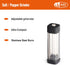 GSI Outdoors Salt Grinder or Pepper Grinder I Lightweight, Camping Spice Mill for Travel, Home Kitchen, Camping...