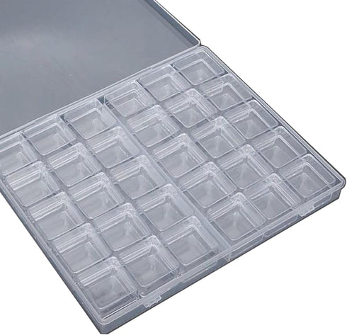 Nail Art Storage Box Organizer Container Box Clear Adjustable Storage Box for Jewelry Beads Earring Container Tool Fishing Hook Small Accessories...