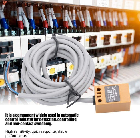 Tl-Q5Mc2 Inductive Switch,TL-Q5MC2 NPN Proximity Sensor Switch Inductive Sensor 3 Wire Normally Close Distance 5mm...