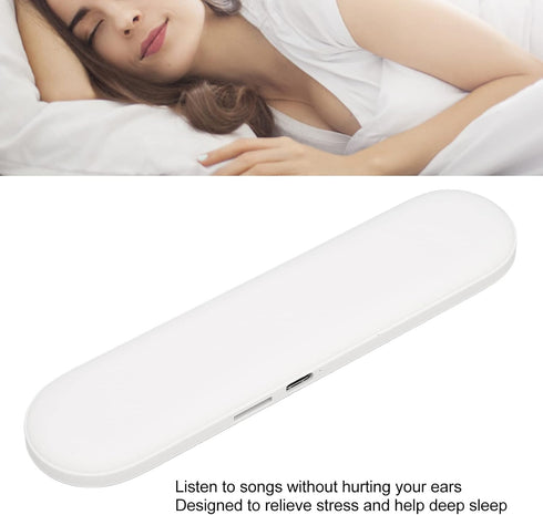 Cuifati Ultra Thin Pillow Speaker, Mini Bone Conduction Pillow Speaker with Stereo Bass, Bluetooth Pillow Speaker for Sleeping with Timer Function...