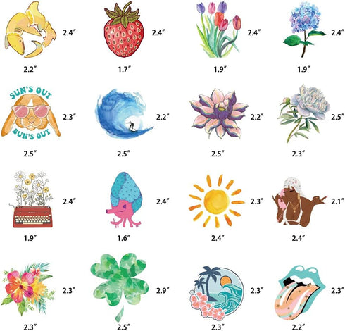 Stickers for Water Bottles, 200 Pack/PCS Cute Vsco Vinyl Aesthetic Waterproof Stickers Laptop Hydroflask Skateboard Computer Stickers for Teens Ki...