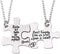 2PCS Friends Necklaces for 2 - Side by Side Or Miles Apart BFF Friendship Matching Puzzle Necklace Set Long Distance Friendship Gifts for Women...