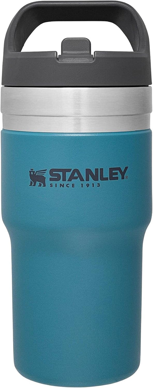 Stanley IceFlow Stainless Steel Tumbler with Straw - Vacuum Insulated Water Bottle for Home, Office or Car - Reusable Cup with Straw Leakproof Fli...