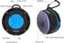 Portable Shower Speaker, IPX7 Waterproof Wireless Outdoor Speaker with HD Sound, 2 Suction Cups, Built-in Mic, Hands-Free Speakerphone for Bathroo...