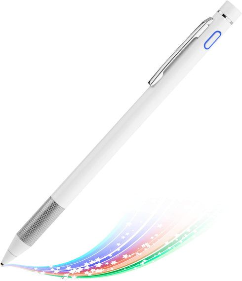 Stylus Pen for Samsung Galaxy Tab S9+ Pencil, Rsepvwy Active Digital Stylus with 1.5mm Ultra Fine Tip Stylist Pen for Samsung Galaxy Tab S9+,White...