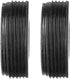 20 Pcs Black Male Thread 16mm OD Diameter Carbon Brush Holder Caps to Replacement Parts For Power Tools ?16mm?...