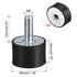 uxcell M8 Thread Male Female Rubber Mounts,Vibration Isolators,Shock Absorber 30mm x 20mm Black...